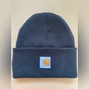 Black Carhartt Beanie, Youth Size